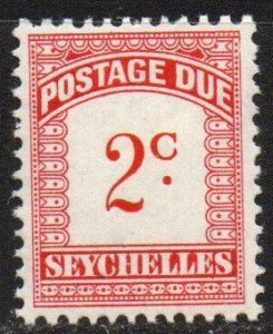 Seychelles Sc #J1 Mint Hinged