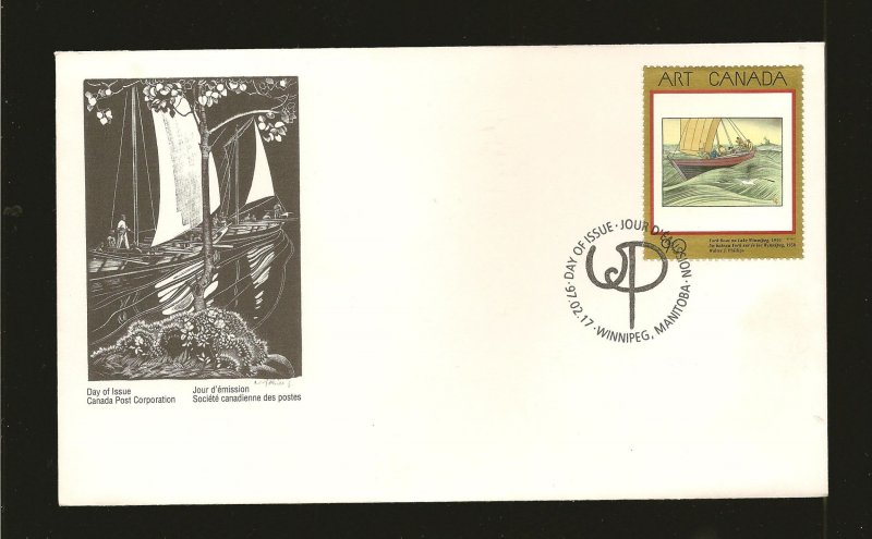 Canada SC#1635 Canadian Art Cachet First Day Cover