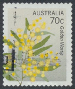 Australia SC# 4062 Used Flowers perf 12¾    Wattle see details & scans