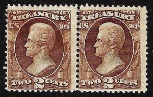 US Scott O73. Pair. OG.Mint. (go73pr)