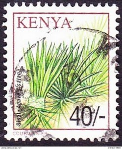 KENYA 2001 QEII 40/- Multicoloured Crops - Sisal SG778 FU