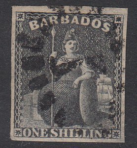 Barbados 9 Used CV $85.00