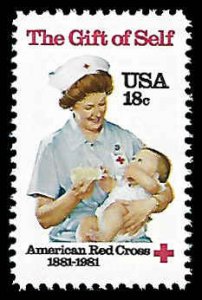 PCBstamps   US #1910 18c American Red Cross, MNH, (38)