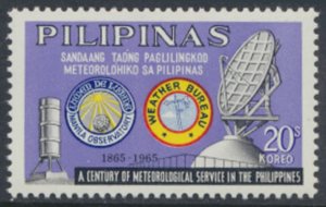 Philippines SC#  923 MNH Observatory  1965   see details & scans