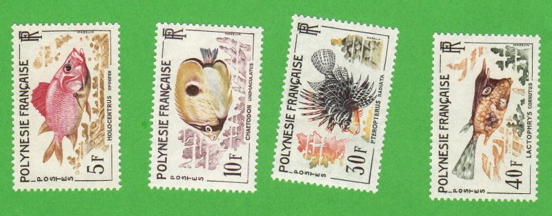 FRP SC #199-202 MNH 1962 Fish, CV $38.50