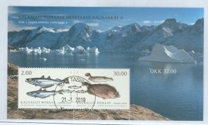 Greenland #806b  Souvenir Sheet