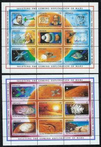 Grenada Scott 1999-2005 Exploration of Mars Mint Never Hinged Set