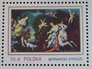 POLAND-1979-SC#2352-INTERNATIONAL SHOW-THE RAPE OF EUROPA MNH S/S VF