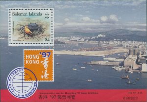 Solomon Islands 1997 SG874 $4 Ghost Crab MS MNH