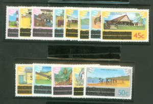 St. Kitts #25-37 Mint (NH) Single (Complete Set)