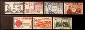 HONDURAS Sc C309-15 NH ISSUE OF 1961 - COURT