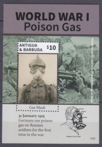 2015 Antigua and Barbuda 5317/B750 World War I Poison Gas 9,00 €