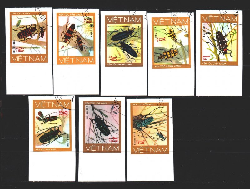 Vietnam. 1977. 910u-17u. Beetles, insects, fauna. USED.