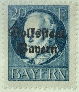 AlexStamps BAVARIA #141 VF Mint 