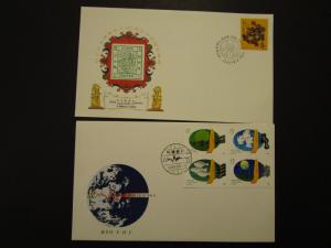 China PRC - 3 1988 First Day Covers - M137
