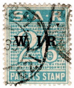 (I.B) South Africa Railways : Parcel Stamp 2/6d