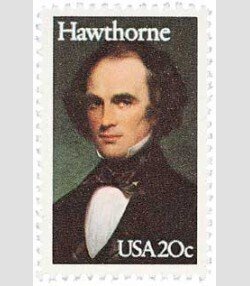 U.S.#2047 Nathaniel Hawthorn 20c Single, MNH.