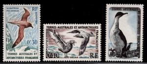 France Souther and Antarctic Territory FSAT Scott 12-14 1959 MNH** Bird set