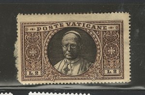 VATICAN 1933, #30 PIUS XI MH