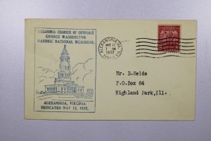 1932 G Washington Masonic Nat'l Memorial - Alexandria, VA - F71775