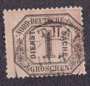 North German Confederation - O4 1870 Used