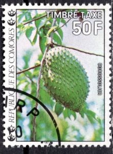 Comoro Islds.; 1977: Sc. # J14; Used CTO Single Stamp