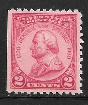 USA 689: 2c Baron von Steuben, MNH, SE