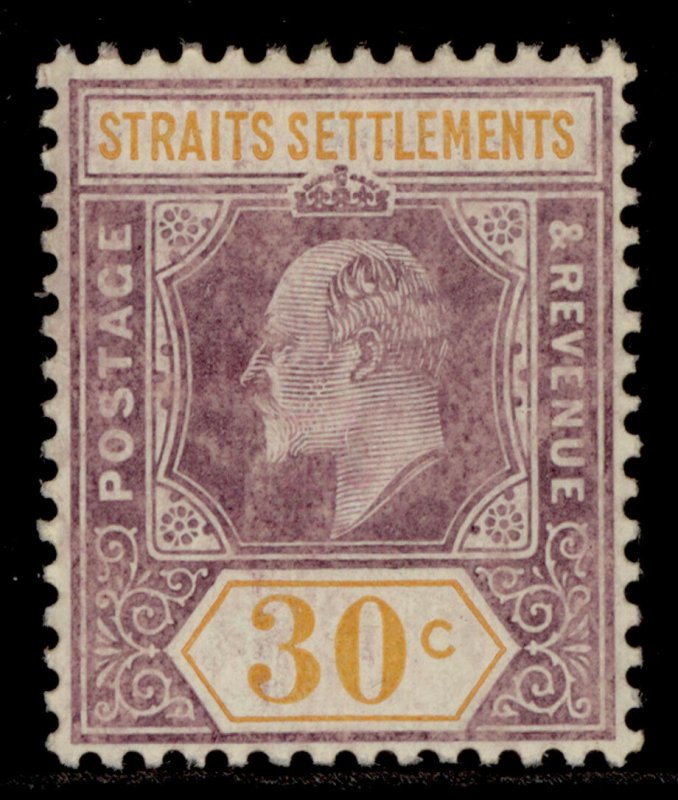 MALAYSIA - Straits Settlements EDVII SG162, 30c, M MINT. Cat £55. 