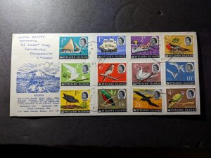 1964 British Pitcairn Islands Souvenir First Day Cover FDC Bournemouth England