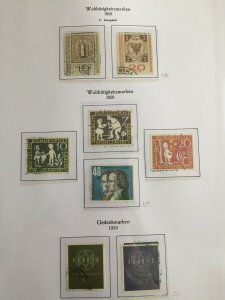 West Germany 1949 & 1956/77 Used Collection(400+Items)GM964