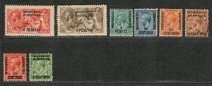 GB Offices Morocco Sc#49-56 M+U/H/VF, Partial Set, Cv. $206.45