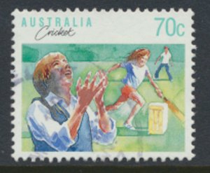 Australia  Sc# 1111 Used Cricket    see details & scan                      