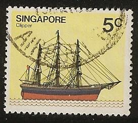 Singapore Used Scott cat.# 337