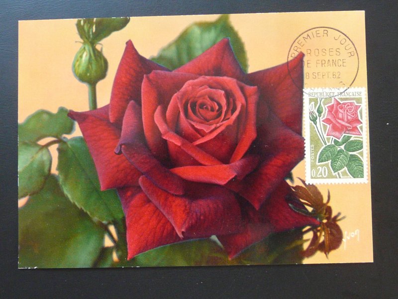 rose maximum card France 1962