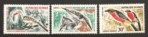 Niger 1967 #184-6, Birds, MNH.