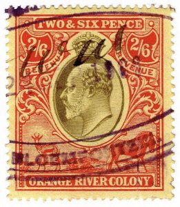 (I.B) Orange River Colony Revenue : Duty Stamp 2/6d