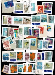 Switzerland modern mix w postmarks 1990-2011