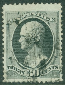 EDW1949SELL : USA 1873 Scott #165 VF-XF, Used. Light cancel. Great. Catalog $135