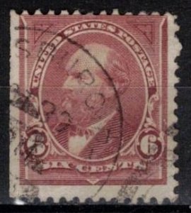 USA - Scott 256 w/ Circular Cancel