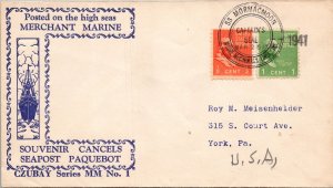 1941 - SS Mormacmoon - Moor McCormack Lines - F51730