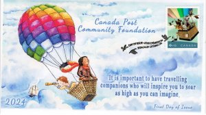 CA24-015, 2024, Canada Post Community Foundation, First Day of Issue, Pictorial