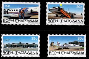 South Africa - Bophuthatswana Scott 184-187 MH*  set 1 scuffed