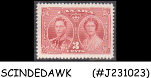 CANADA - 1937 KGVI CORONATION - 1V MINT HINGED