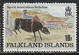 1989 Falkland Islands - Sc 506 - used VF - 1 single - Sports Assoc Activities