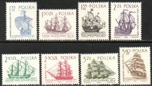 Poland Sc #1206-1213 Mint Hinged