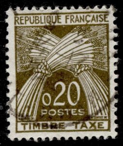 France #J79 Postage Due Issue Used CV$3.00