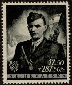 Croatia  #B63  Mint NH   CV $12.00