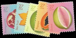 PCBstamps  US #4253-4257 Sgls $1.35(5x27c)Tropical Fruit, MNH, (12)