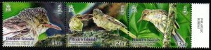 PITCAIRN ISLANDS SG1025/7 2019 REED WARBLER MNH