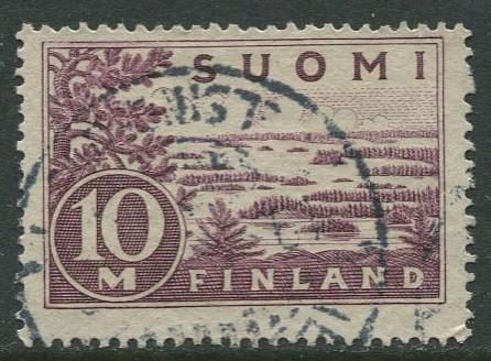 Finland - Scott 178 - Lake Saima -1930- FU - Single 10m Stamp